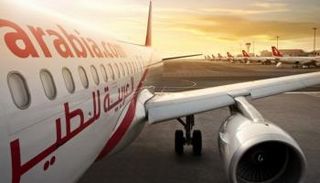 إحدى ناقلات الأسطول الجوي لشركة العربية للطيران