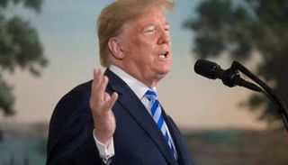 الرئيس الأمريكي دونالد ترامب