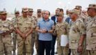 بالصور.. السيسي يزور العاصمة الإدارية الجديدة