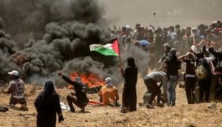 عنف الاحتلال الإسرائيلي ضد احتجاجات الشعب الفلسطيني
