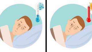 القلق أثناء النوم بسبب درجة حرارة الغرفة