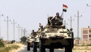 عناصر من الجيش المصري في سيناء