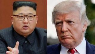 الرئيس الأمريكي دونالد ترامب وزعيم كوريا الشمالية