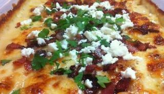 البطاطس بالبشاميل دون لحم