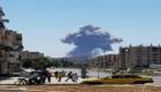 28 قتيلاً حصيلة انفجارات مطار حماة العسكري