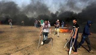 أكثر من 13 ألف مصاب في قمع الاحتلال مسيرات العودة