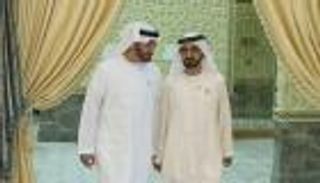 محمد بن راشد ومحمد بن زايد يستقبلان وفودا رسمية بمناسبة رمضان