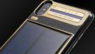 بالصور.. نسخة ذهبية من أيفون X ببطارية شمسية
