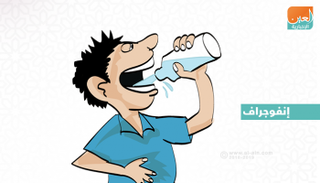 الإفراط في شرب الماء بعد الإفطار يتسبب في أضرار عديدة