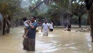 آثار الإعصار في جزيرة سقطرى