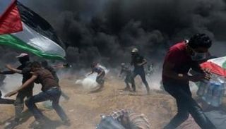 جانب من عنف الاحتلال تجاه الفلسطينيين في قطاع غزة