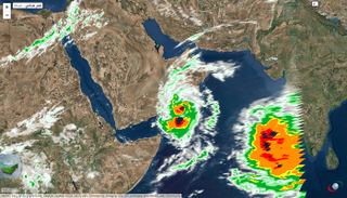 آخر تطورات إعصار مكونو 