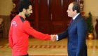 السيسي: تواصلت مع صلاح للاطمئنان عليه بعد الإصابة