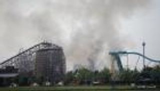 حريق هائل داخل "يوروبا بارك" في ألمانيا