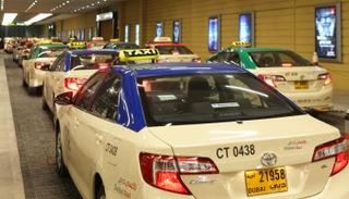 تاكسي دبي - أرشيفية