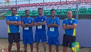 لاعبو كرة القدم الشاطئية