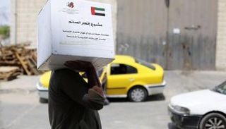 مؤسسة خليفة الإنسانية تنفذ مشروع إفطار صائم في غزة