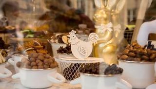 متجر شوكولاتة في مدينة بروج البلجيكية