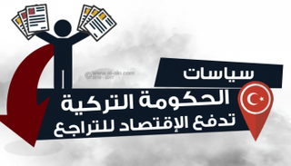 تشهد تركيا هبوطا اقتصاديا كبيرا