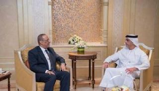 الشيخ سيف بن زايد آل نهيان وأحمد الميسري