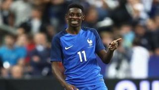 عثمان ديمبيلي لاعب برشلونة