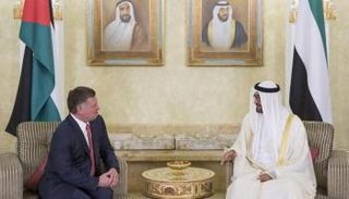 الشيخ محمد بن زايد والملك عبدالله الثاني – أرشيفية