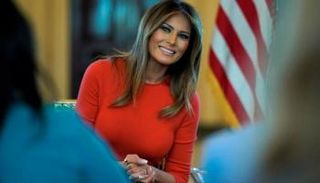  السيدة الأمريكية الأولى ميلانيا ترامب