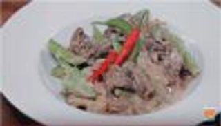 أسهل طرق عمل اللحم بحليب جوز الهند