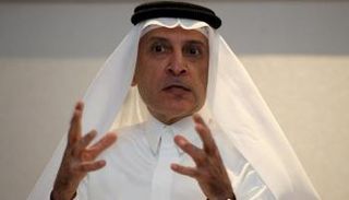 الرئيس التنفيذي للخطوط الجوية القطرية أكبر الباكر