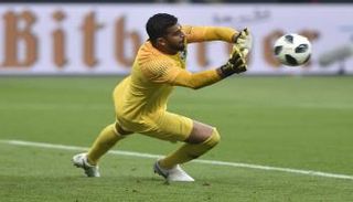 من مباراة السعودية وألمانيا