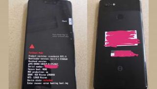 نموذج أولي لهاتف جوجل Pixel 3 XL