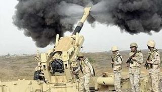 مدفعية التحالف العربي تدمر تحصينات الحوثي