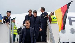 وصول منتخب ألمانيا إلى روسيا 