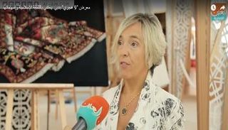 آنا ماريا بارساني رئيسة مؤسسة السركال الثقافيةستثنائية 