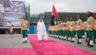 بالصور.. محمد بن زايد يصل أديس أبابا في زيارة رسمية إلى إثيوبيا