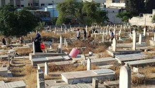 قبور شهداء غزة 