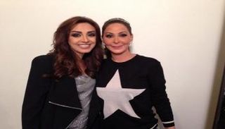 إليسا وأنغام قبل حفلهما في الرياض