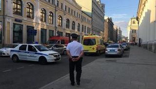 موقع حادث الدهس في روسيا 