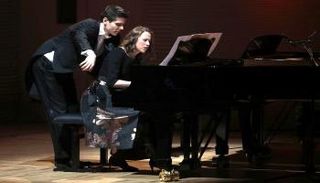 العازفان برونو فايك ودوبرافكا فاكلوفيك