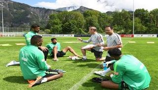 تدريبات المنتخب السعودي