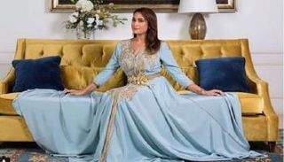 هند صبري بالقفطان التونسي