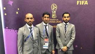 طاقم التحكيم الإماراتي المشارك في مونديال روسيا