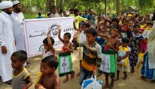 احتفالية عام زايد في مدينة أوتاناجبور بولاية بنغال الغربية