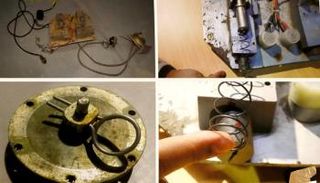 جانب من الأسلحة التي تم ضبطها 