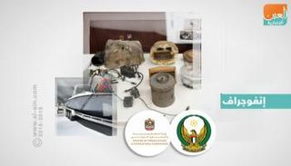 الأسلحة التي عرضتها الإمارات جزء بسيط من الكميات المضبوطة