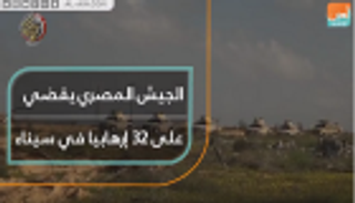 الجيش المصري يقضي على 32 إرهابيا في سيناء