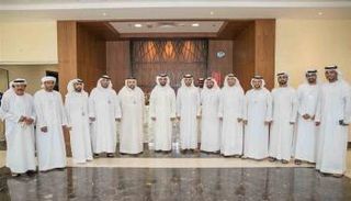 الشيخ سلطان بن أحمد القاسمي يزور "قناة الشرقية"