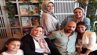 مي سليم ووليد فواز بعد عقد القران