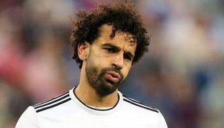 محمد صلاح في لقاء روسيا