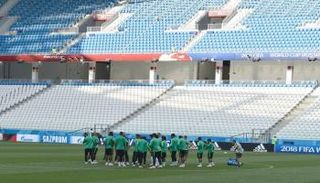 تدريبات المنتخب السعودي